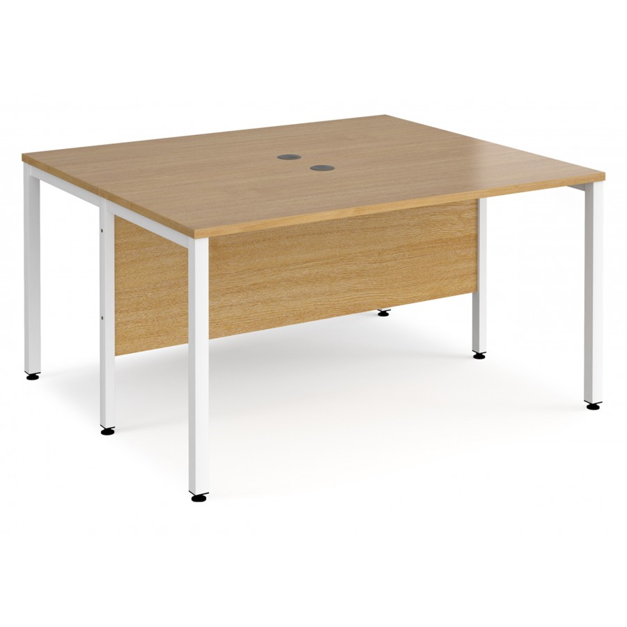 Maestro Bench Leg Back to Back 1200mm Deep Desk